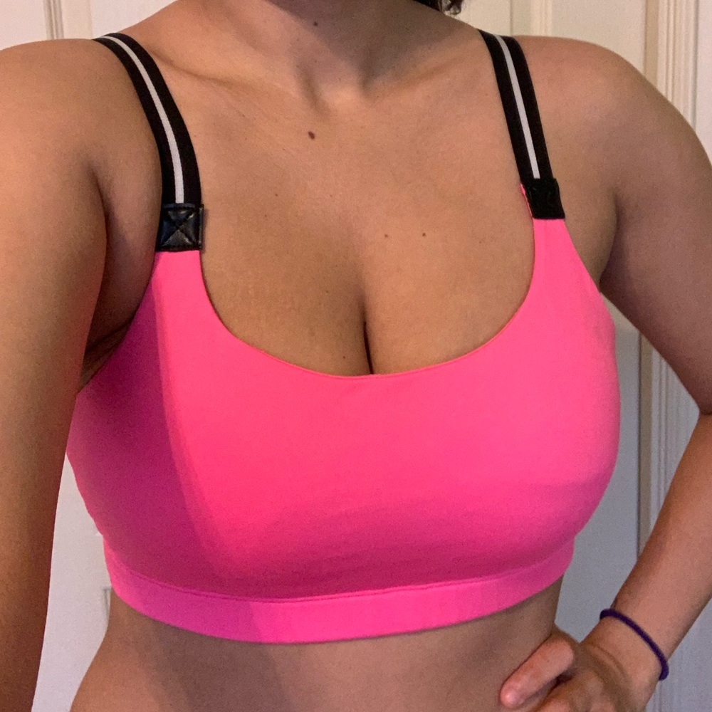 Fabletics Bright Pink Sport Bra